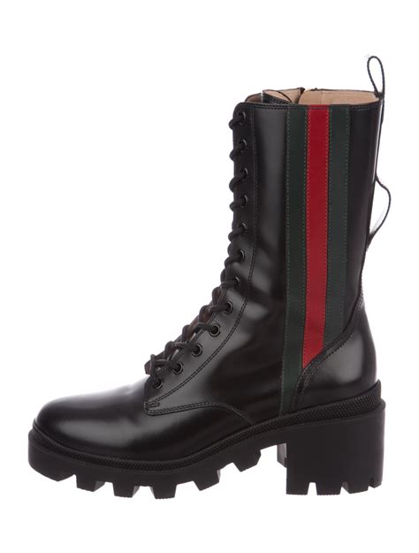 gucci half boots|high top gucci boots.